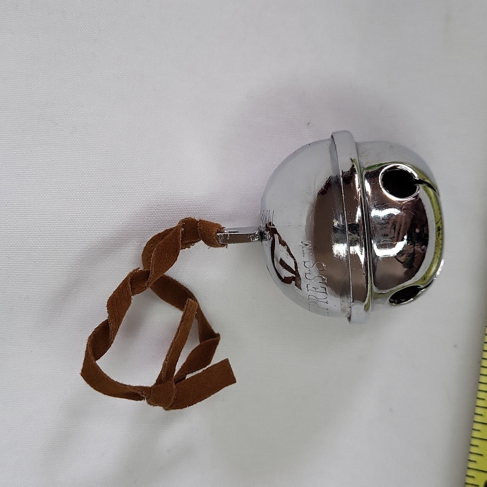 The Polar Express Bell Ornament 2019 Silver Belle Christmas Decor
